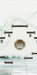 徽派现代风玄关画 TIF分层