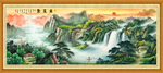 山水国画山水山水画
