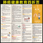 肺癌健康教育折页