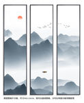 意境水墨山水画 山水装饰画