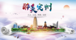 定州市醉大美卫生态城市印象海报