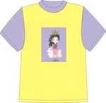 公主印花T恤