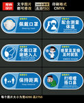 抗疫提示牌