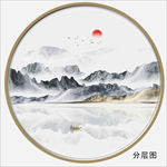 圆形装饰画