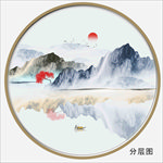酒店山水装饰画