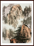 水墨山水画