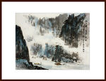 水墨山水画