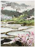 水墨山水画 意境山水画 国画山