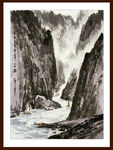 水墨山水画