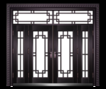 仿铜门