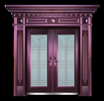 仿铜门