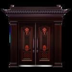 仿铜门