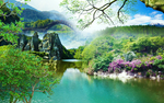 山水画 园林山水画