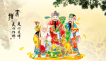 吉祥图 福禄寿