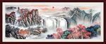 山水画国画山水画