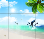 海边沙滩风景