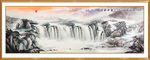 山水画国画山水画
