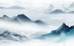 高档 最新山水画 tif分层