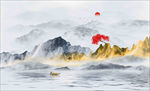 新中式山水画