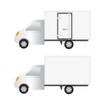 货车矢量图 车辆识别 箱货