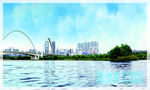 河水风景
