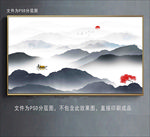 中国风山水画