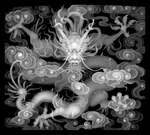 龙行天下 镂空正龙