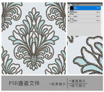 装饰花纹通道图片