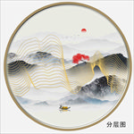 欧式线条装饰画