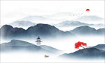 水墨山水画
