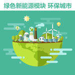 绿色能源 环保城市