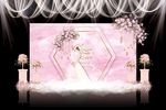 粉色系婚礼