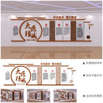 大医精诚中医文化形象墙设计