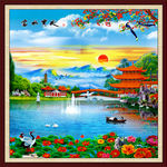 壁画 富水宝地