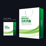 绿色手提袋