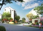 安置房住宅景观psd分层素材