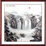 山水画国画山水画