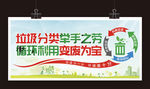 垃圾分类学校校园垃圾循环利用