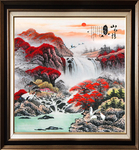 山水画国画山水画