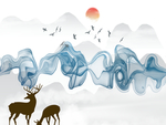 水墨山水