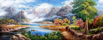 风景油画