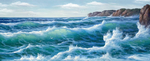 海洋浪花