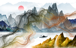 水墨山水