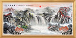山水画国画山水画