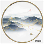 线条山