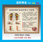 足部反射区及足疗的十大好处