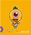 黄色可爱小人