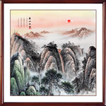 泰山日出泰山
