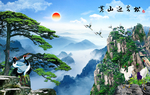 黄山迎客松
