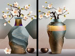 花盆装饰画